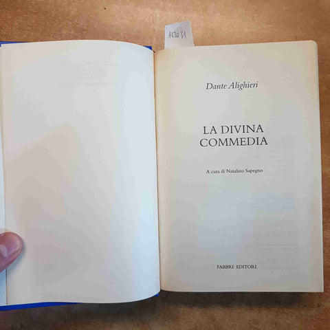 LA DIVINA COMMEDIA - DANTE ALIGHIERI 2006 FABBRI EDITORI libro + cofanetto