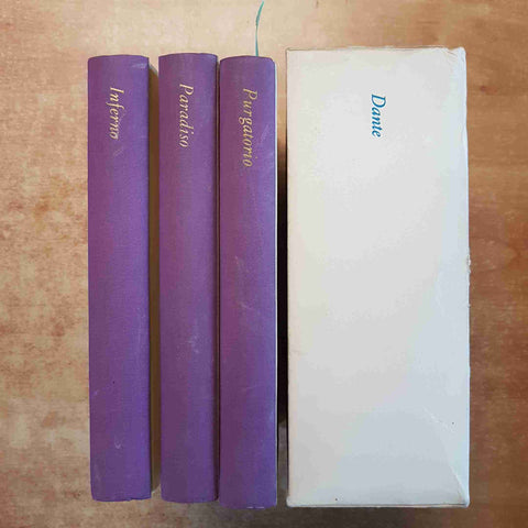 LA DIVINA COMMEDIA - DANTE ALIGHIERI 1964 LATERZA libro + cofanetto