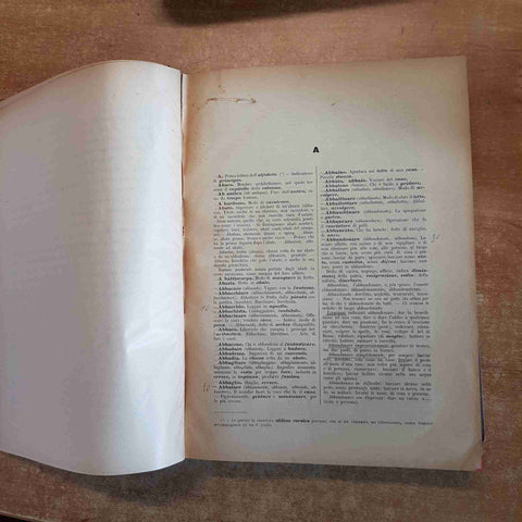 VOCABOLARIO NOMENCLATORE ILLUSTRATO 2 VOLUMI - PALMIRO PREMOLI 1910 ALDO MANUZIO
