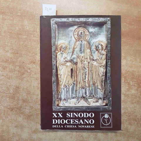 XX SINODO DIOCESANO DELLA CHIESA NOVARESE 1990 ALDO DEL MONTE novara
