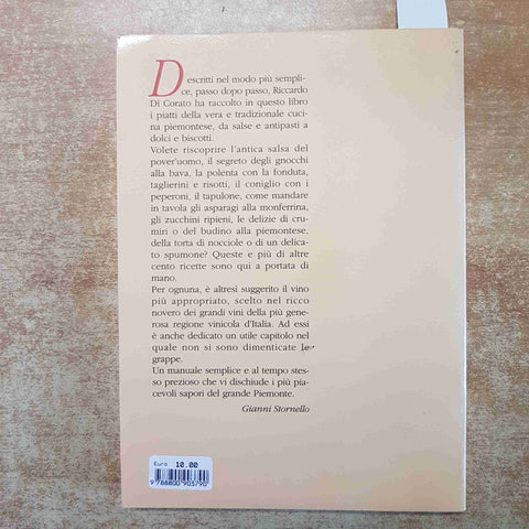 LE RICETTE E I VINI DELLA CUCINA PIEMONTESE TRADIZIONALE Riccardo Di Corato LOGO