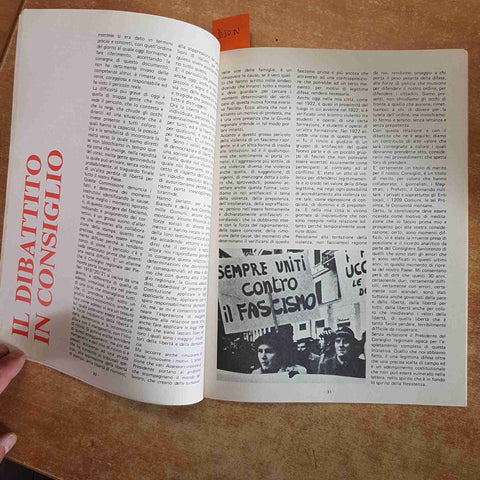 L'INDAGINE SULL'ATTIVITA' NEOFASCISTA IN PIEMONTE antifascismo NOTIZIE 1975