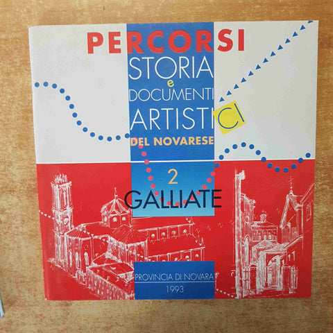 PERCORSI STORIA E DOCUMENTI ARTISTICI DEL NOVARESE 1993 NOVARA 5 VOLL. +CUSTODIA