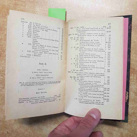 CORSO INFERIORE D'ISTRUZIONE RELIGIOSA Schiavi Lorenzo 1890 CATECHISMO MARIETTI