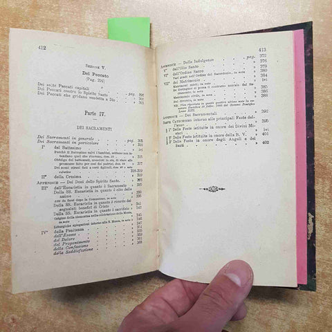 CORSO INFERIORE D'ISTRUZIONE RELIGIOSA Schiavi Lorenzo 1890 CATECHISMO MARIETTI