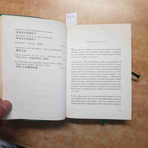 LA CONVERSAZIONE DEL MERCANTE IN CINA frasario economico ITALIANO CINESE - BCI