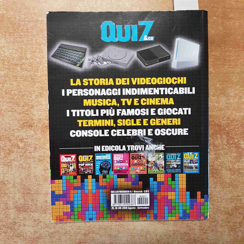 VIDEOGAME QUIZ & CO 1500 DOMANDE 2019 SPREA EDITORI videogiochi