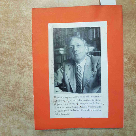MARCEL PROUST E ALTRI SAGGI DI LETTERATURA FRANCESE MODERNA Leo Spitzer EINAUDI