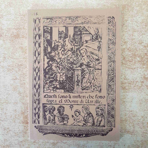 QUESTI SONO LI MISTERI CHE SONO SOPRA EL MONTE DE VARALLE VALSESIA ex libris