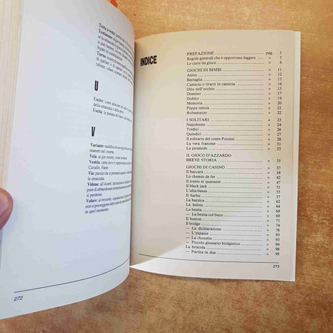ENCICLOPEDIA PRATICA DEI GIOCHI CON LE CARTE - ELVIO FANTINI 1992 DE VECCHI