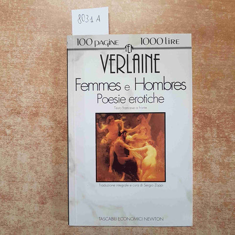 VERLAINE - POESIE EROTICHE FEMMES E HOMBRES tascabili economici NEWTON ita/franc