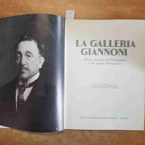 LA GALLERIA GIANNONI PITTORI ITALIANI DELL'OTTOCENTO E PRIMO NOVECENTO - NOVARA