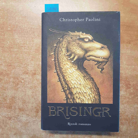 CHRISTOPHER PAOLINI - BRISINGR 2008 RIZZOLI 8° EDIZIONE COPERTINA RIGIDA
