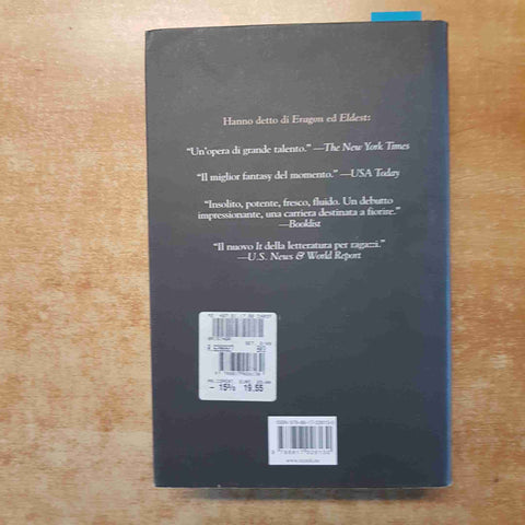 CHRISTOPHER PAOLINI - BRISINGR 2008 RIZZOLI 8° EDIZIONE COPERTINA RIGIDA