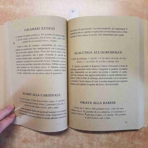 LA CUCINA TRADIZIONALE ITALIANA - DEL CAMPO BIESSE FOOD 1996