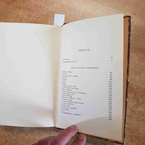 EDGAR ALLAN POE - NUOVI RACCONTI STRAORDINARI POESIE SCELTE 1961 CLUB DEL LIBRO