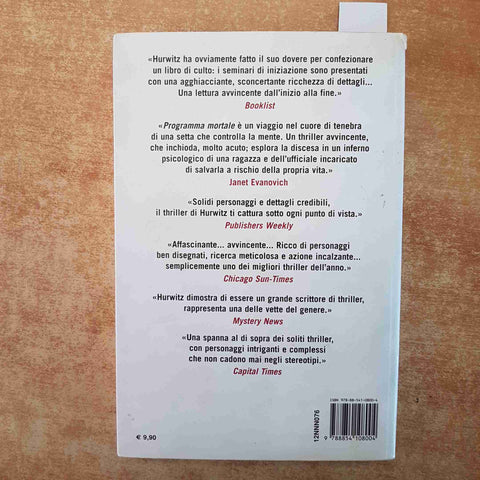 GREGG HURWITZ - PROGRAMMA MORTALE thriller 2007 NEWTON COMPTON