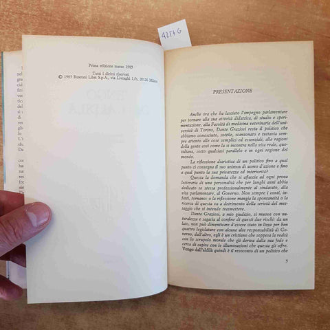 DANTE GRAZIOSI VENGO DALL'ALDILA' 1985 RUSCONI prima edizione RUSSIA URSS CCCP
