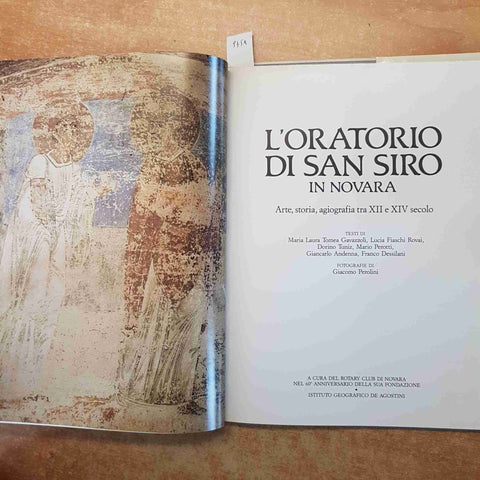 L'ORATORIO DI SAN SIRO IN NOVARA ARTE STORIA AGIOGRAFIA TRA XII E XIV SECOLO