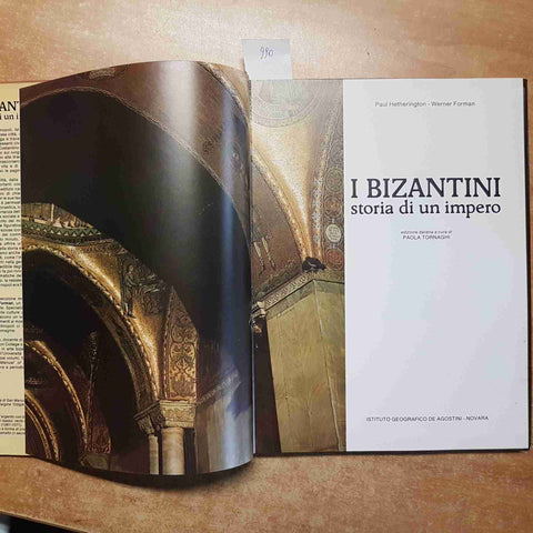 I BIZANTINI STORIA DI UN IMPERO bisanzio costantinopoli istanbul 1981 DE AGOSTIN