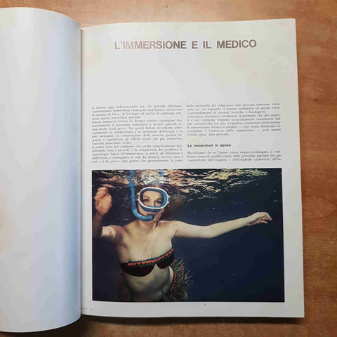 SUB ENCICLOPEDIA DEL SUBACQUEO 2 volumi SADEA SANSONI 1968 ALESSANDRO OLSCHKI