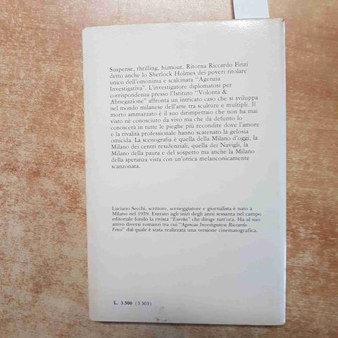 LUCIANO SECCHI max bunker UN SANO DELITTO DI GELOSIA 1979 EDITORIALE CORNO 1°ed.