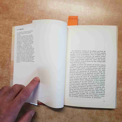 LA CHIAVE - JUNICHIRO TANIZAKI - CDE - 1991