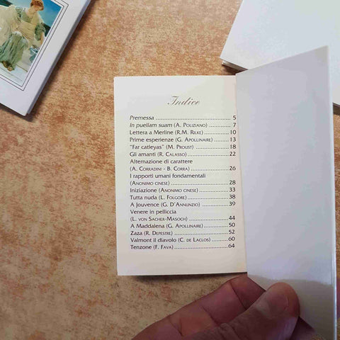 ELOGIO DELLA COCCOLA 3 libretti + cofanetto LA SPIGA 1995