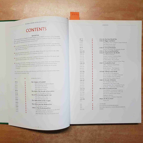 PICTORIAL HISTORY OF ENGLISH FOOTBALL - JEFFERY GONNELLA 1998 DEMPSEY PARR