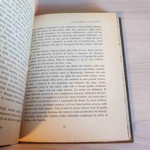 F. R. DI CHATEAUBRIAND I GRANDI SCRITTORI STRANIERI 1935 ATALA - RENATO