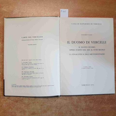 IL DUOMO DI VERCELLI LA PINACOTECA DELL'ARCIVESCOVADO Cassa Risparmio V. VIALE