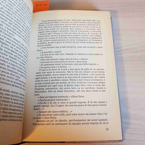 L'ULTIMA VALLE vajont CARLO SGORLON - CDE MONDADORI - 1988