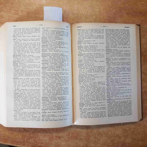 VOCABOLARIO LATINO-ITALIANO E ITALIANO-LATINO 1951 ENRICO BIANCHI - LE MONNIER