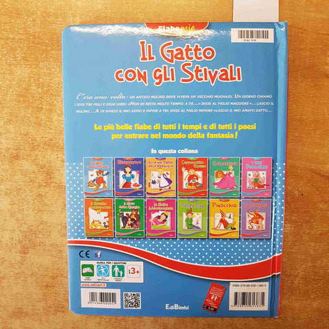 IL GATTO CON GLI STIVALI - FIABE MIE 2012 EDIBIMBI cartonato rigido
