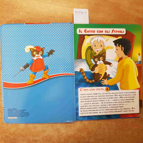 IL GATTO CON GLI STIVALI - FIABE MIE 2012 EDIBIMBI cartonato rigido