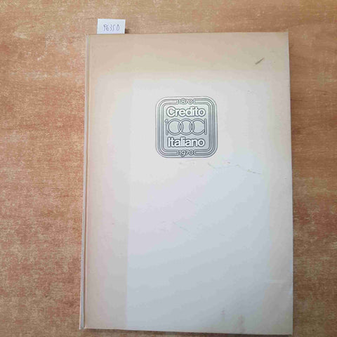 1870/1970 CENTO ANNI CREDITO ITALIANO banca di genova, facsimili SENZA ASTUCCIO