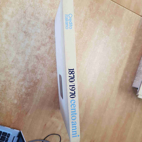 1870/1970 CENTO ANNI CREDITO ITALIANO banca di genova, facsimili SENZA ASTUCCIO