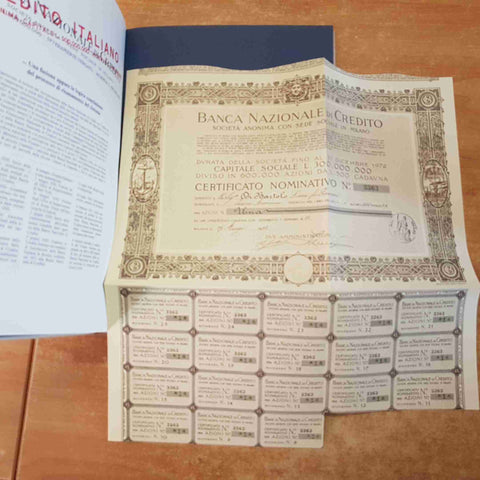 1870/1970 CENTO ANNI CREDITO ITALIANO banca di genova, facsimili SENZA ASTUCCIO