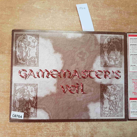 NEPHILIM GAMEMASTER'S VEIL 1994 CHAOSIUM with pentacle ESOTERISMO ASTROLOGIA