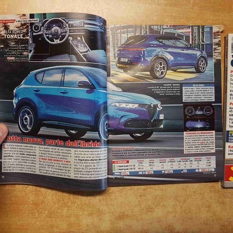 2 RIVISTE AL VOLANTE 2021/2022 MILD HYBRID IBRIDE AUTO ELETTRICHE BMW RENAULT