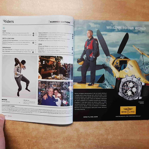 RIDERS 74 SUMMER EDITION 2014 MICK FANNING, ROMANO FENATI REBECCA BIANCHI custom