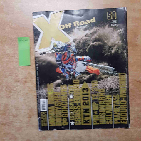 XOFF ROAD 50 NUMERO SPECIALE 2004 CROSS ENDURO MOTARD HONDA RIDERS SALMINEN