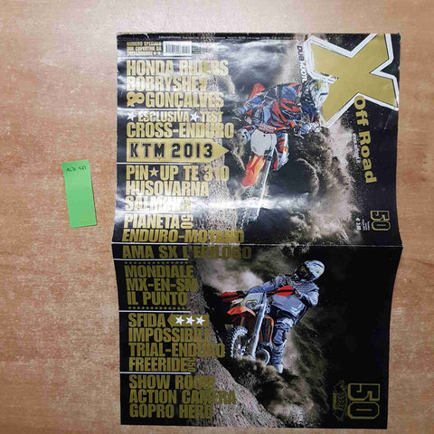 XOFF ROAD 50 NUMERO SPECIALE 2004 CROSS ENDURO MOTARD HONDA RIDERS SALMINEN
