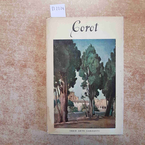 JEAN BAPTISTE COROT SERIE ARTE GARZANTI 1959 JEAN DIETERLE