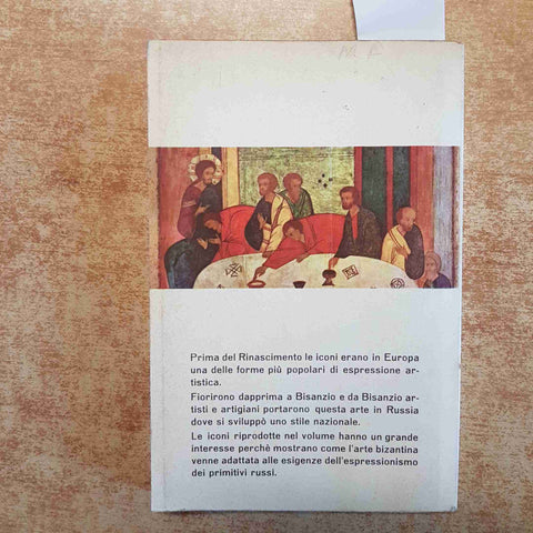 ANTICHE ICONI RUSSE 1962 VICTOR LAZAREFF - SILVANA EDITORIALE