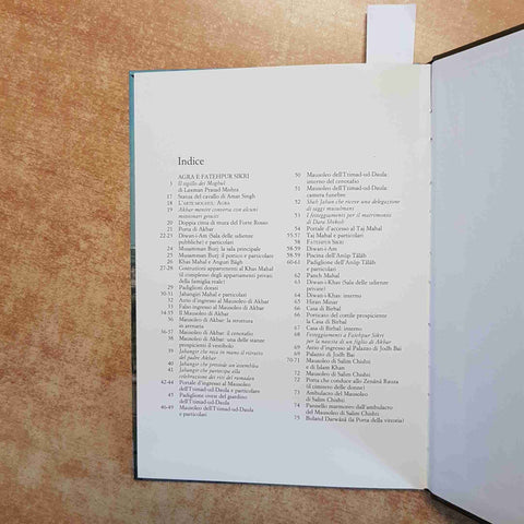 AGRA E FATEHPUR SIKRI - DOCUMENTI D'ARTE DE AGOSTINI 1982 LAXMAN PRASAD MISHRA