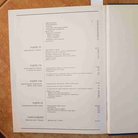 AMBIENTE E SALUTE 1992 LEGA CONTRO I TUMORI fumo alcol inquinamento cancro