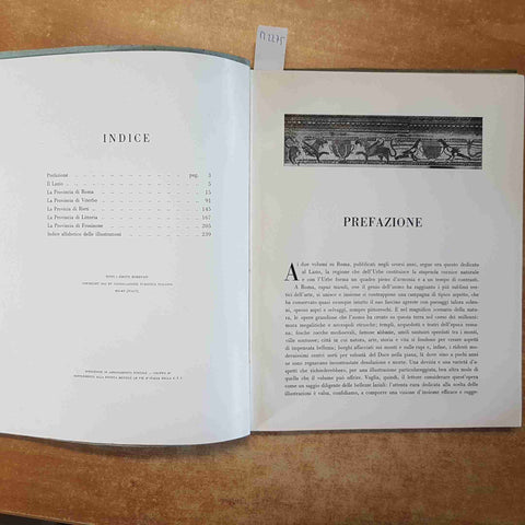 LAZIO attraverso l'Italia VOLUME 11 TOURING 1943 PRIMA EDIZIONE