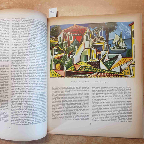 PICASSO - LA GALLERIA ANTICA E MODERNA di UMBRO APOLLONIO 1954 DE AGOSTINI