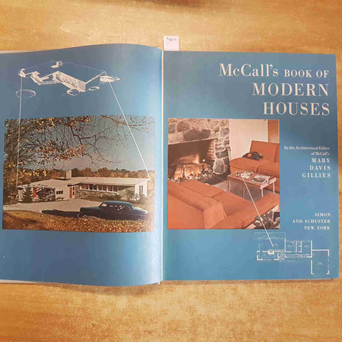 McCALL'S BOOK OF MODERN HOUSES 1951 simon ahd schuster NEW YORK